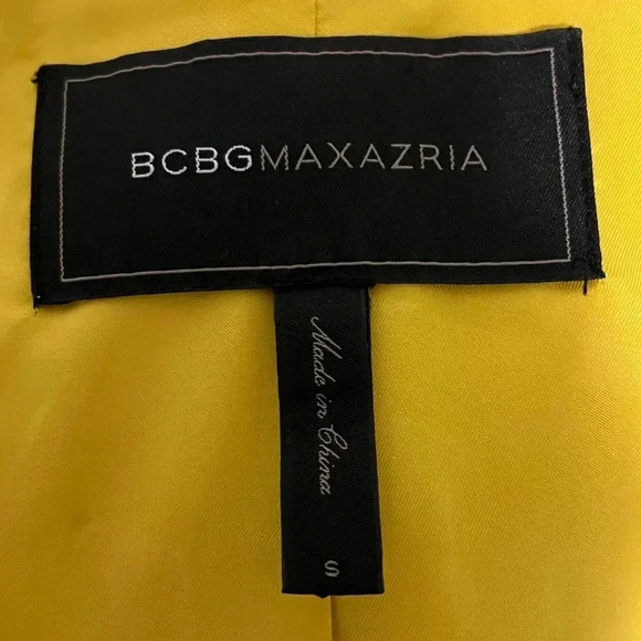 BCBGMaxAzria Guy Sunflower Crop Blazer - Picture 9 of 12